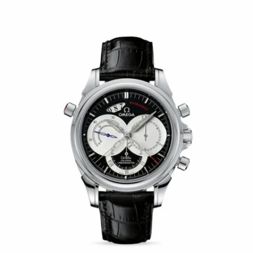 Omega De Ville Co-Axial 41 Chronoscope Rattrapante Stainless Steel / Black 4847.50.31 (48475031)